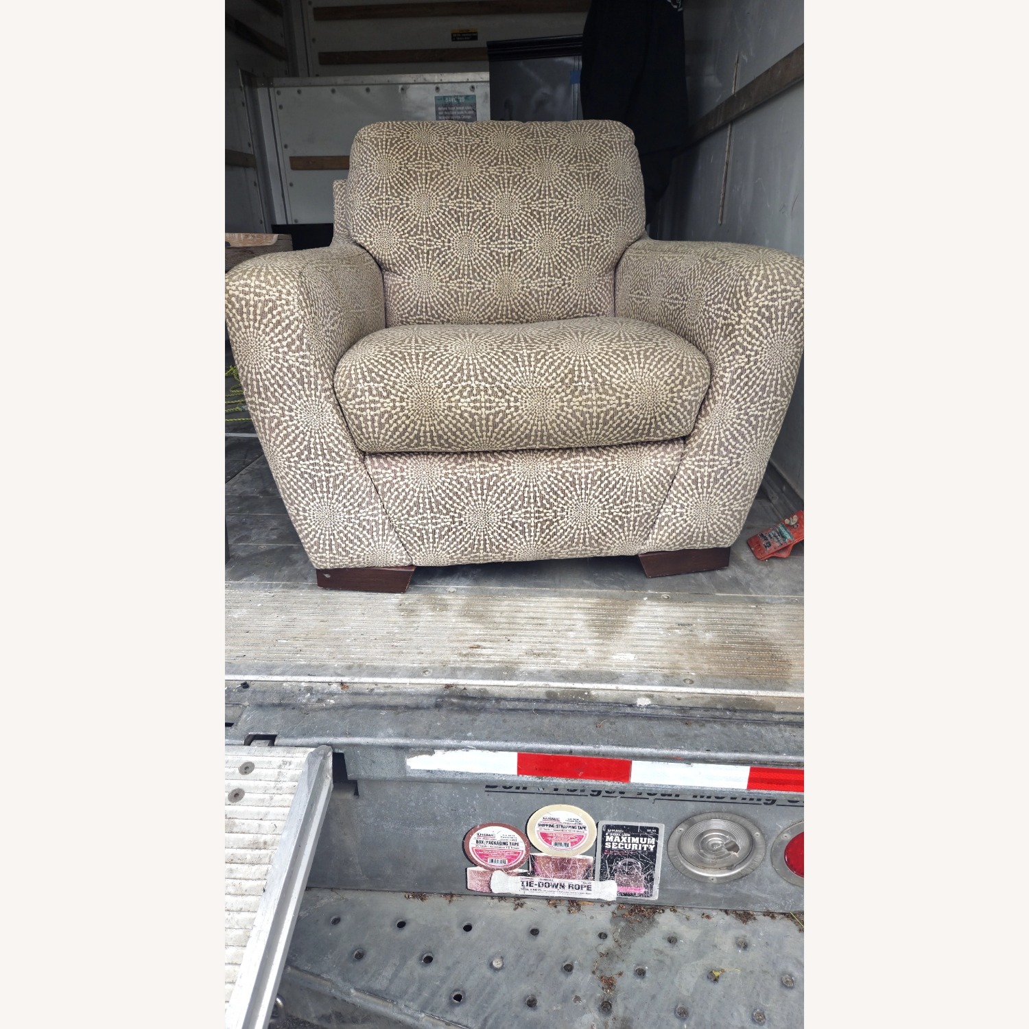 Raymour & Flanigan Fabric Accent Chair - image-3