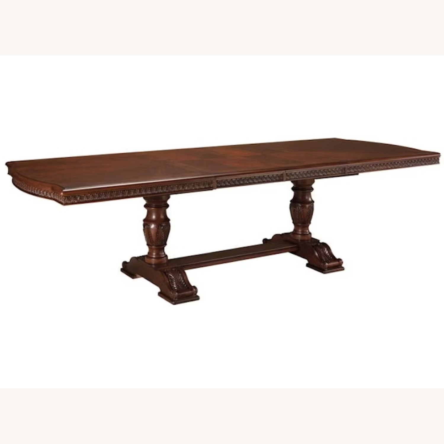 Ashley Furniture Dark Brown Dining Table - image-5