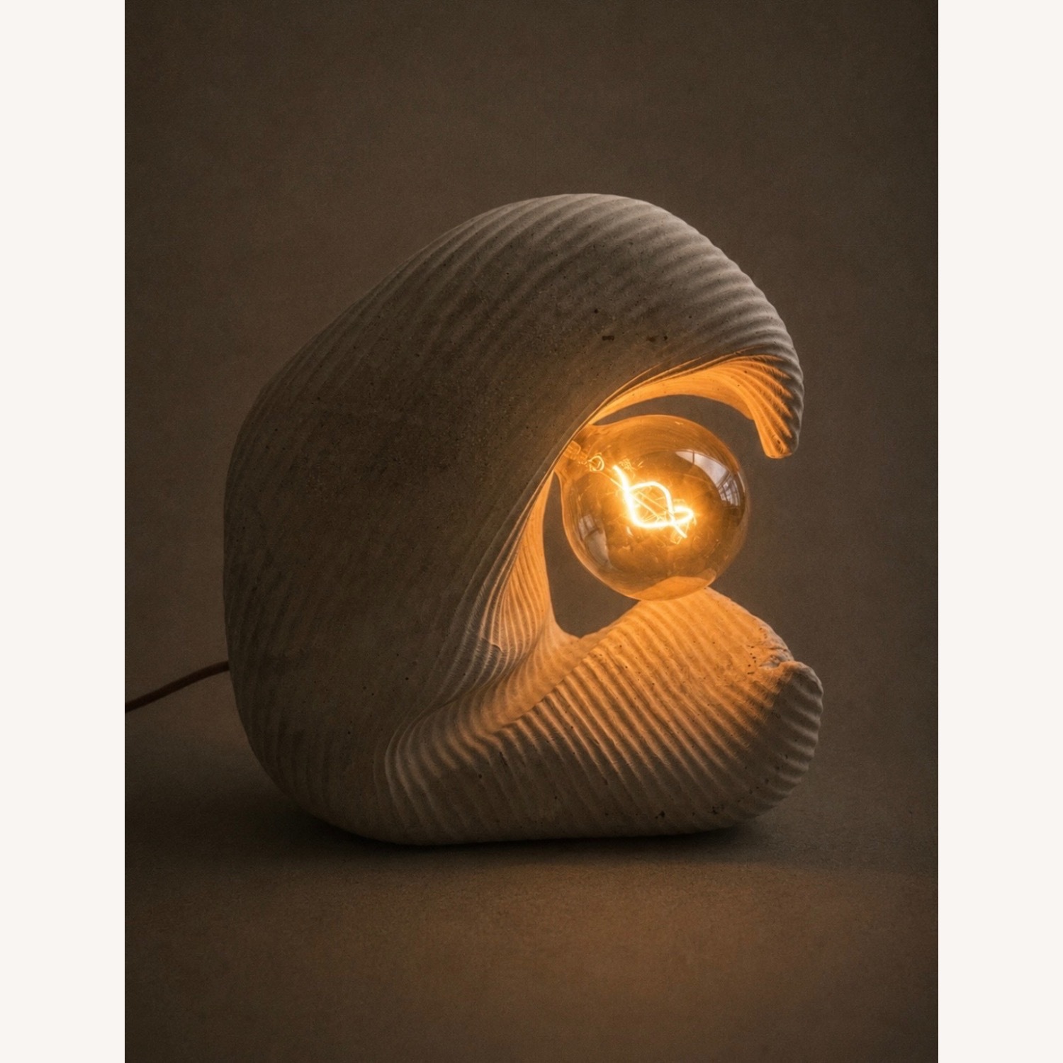 Concrete Sculptural Lamp - image-2