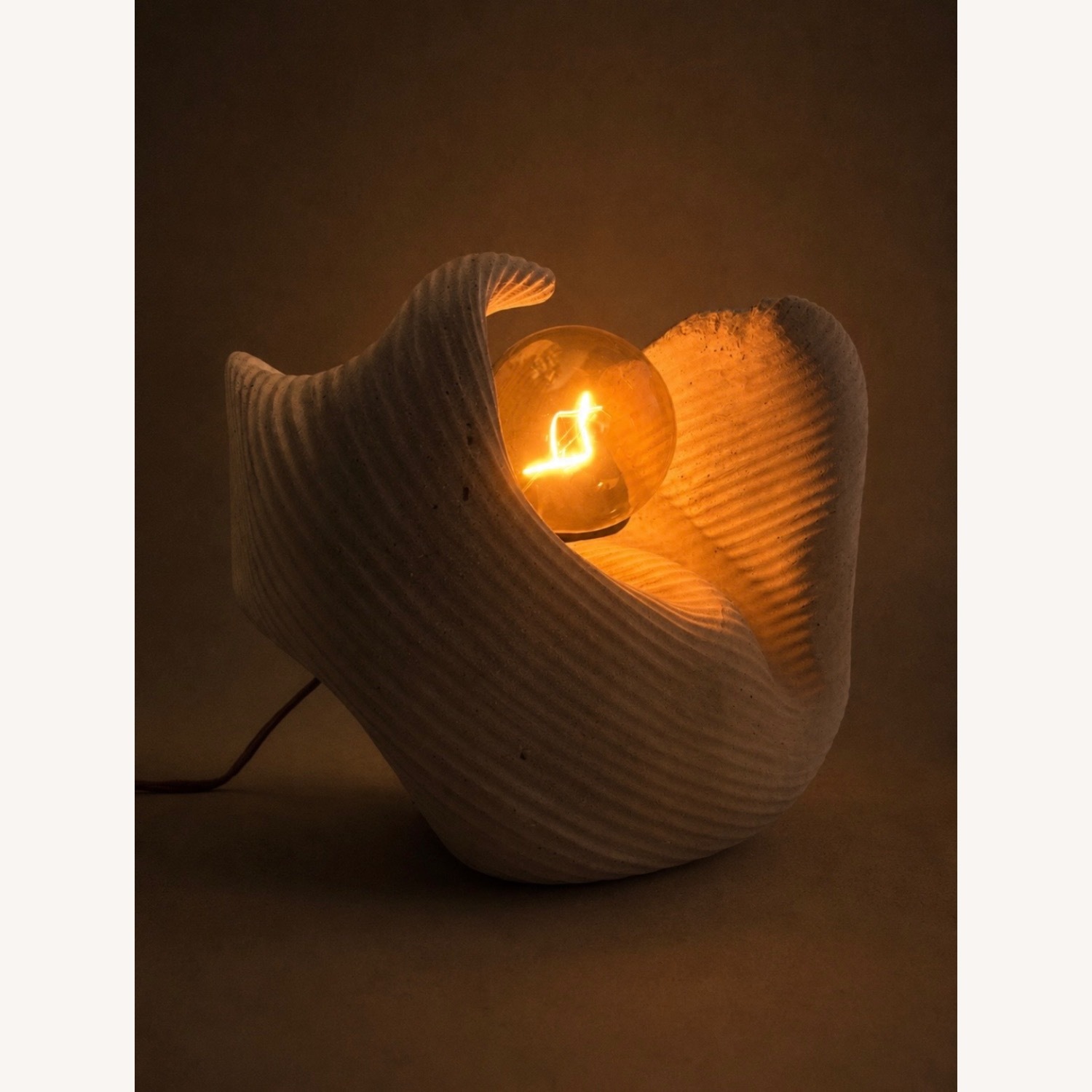 Concrete Sculptural Lamp - image-6