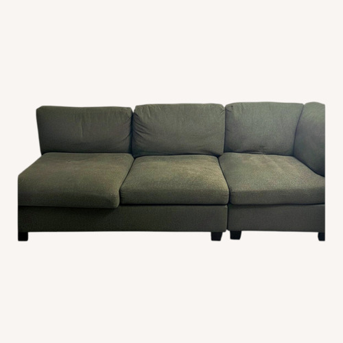 Used Green 3+ Piece Sectional for sale on AptDeco