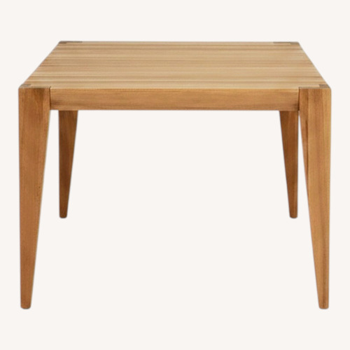 Used West Elm Anderson Natural Wood Dining Table for sale on AptDeco
