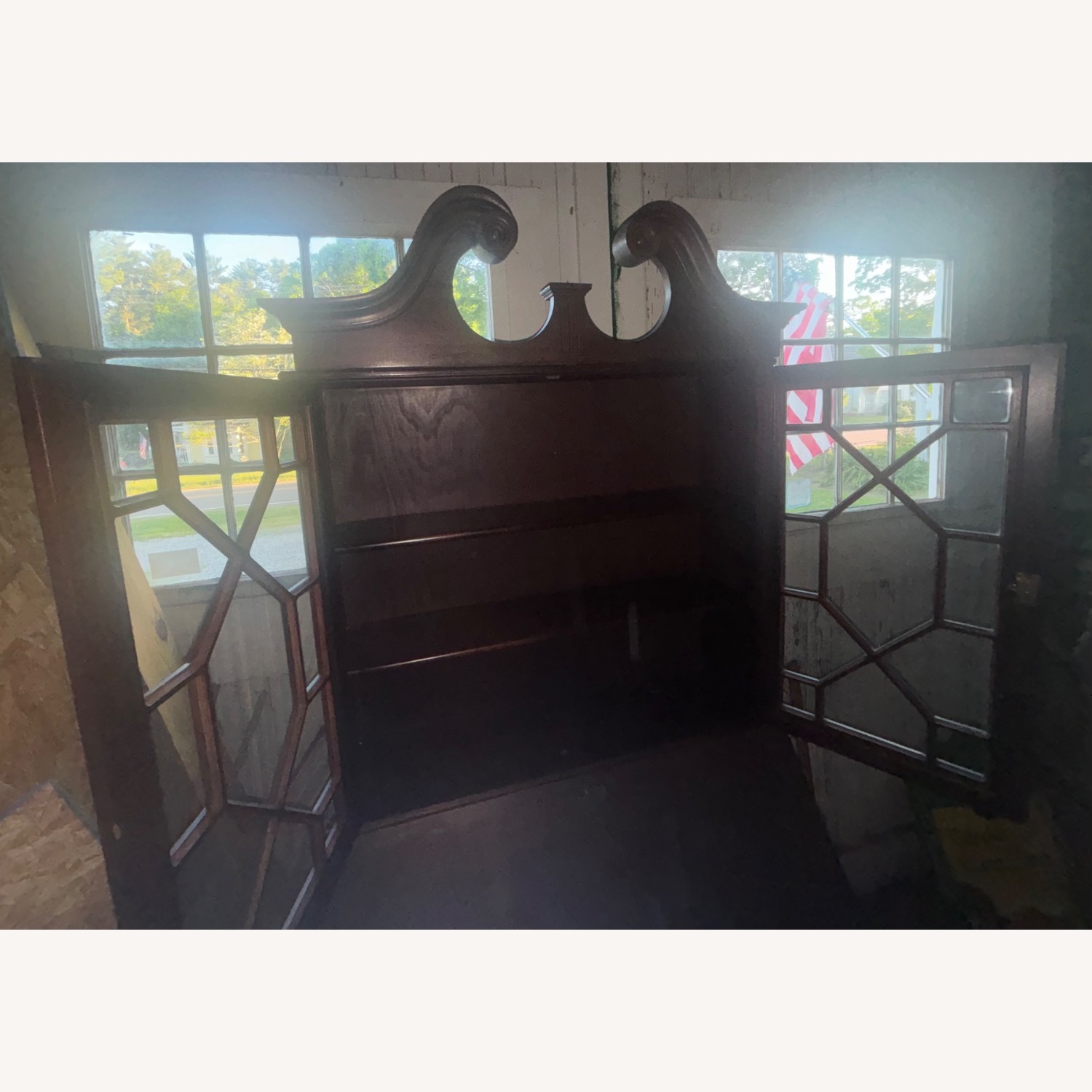 Vintage/Antique Hathaway’s Wood Desk - image-3
