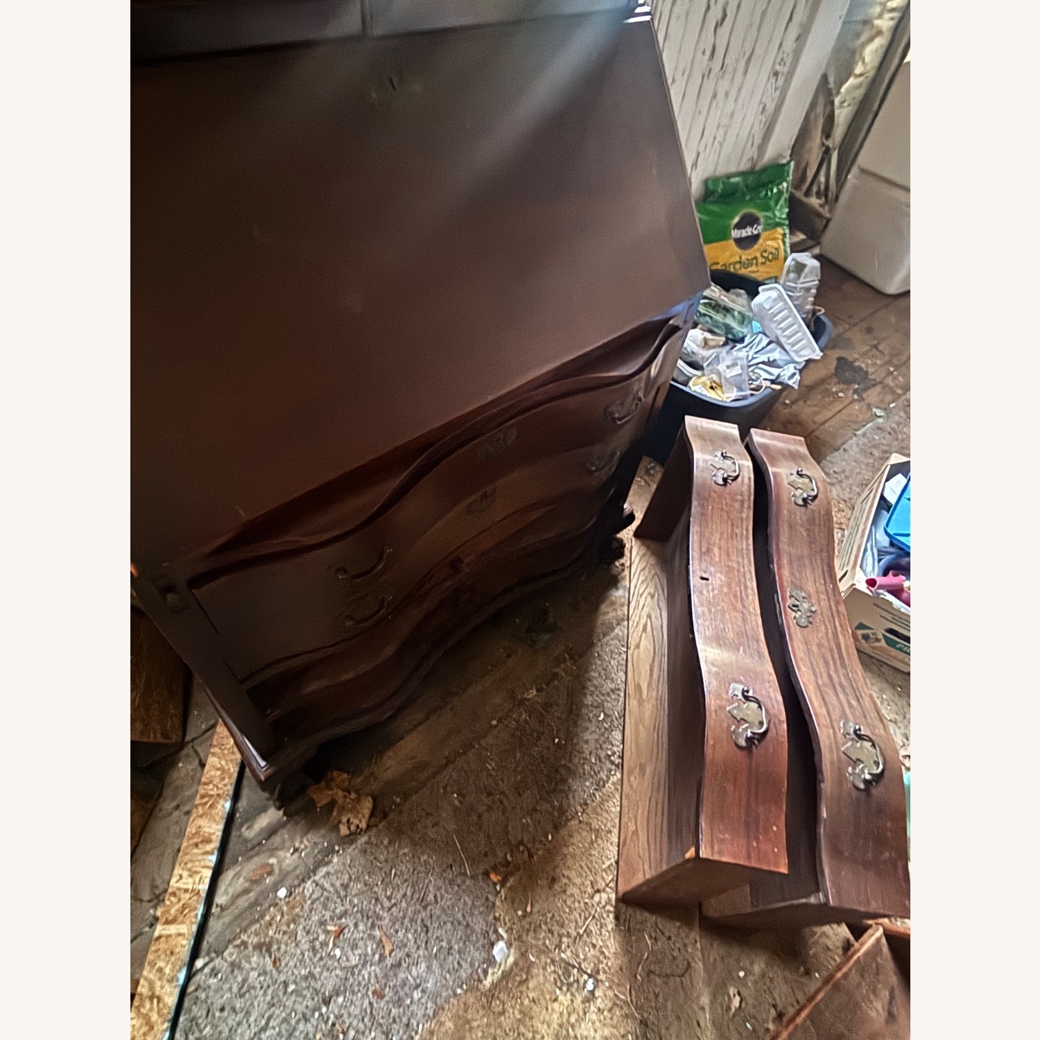 Vintage/Antique Hathaway’s Wood Desk - image-2