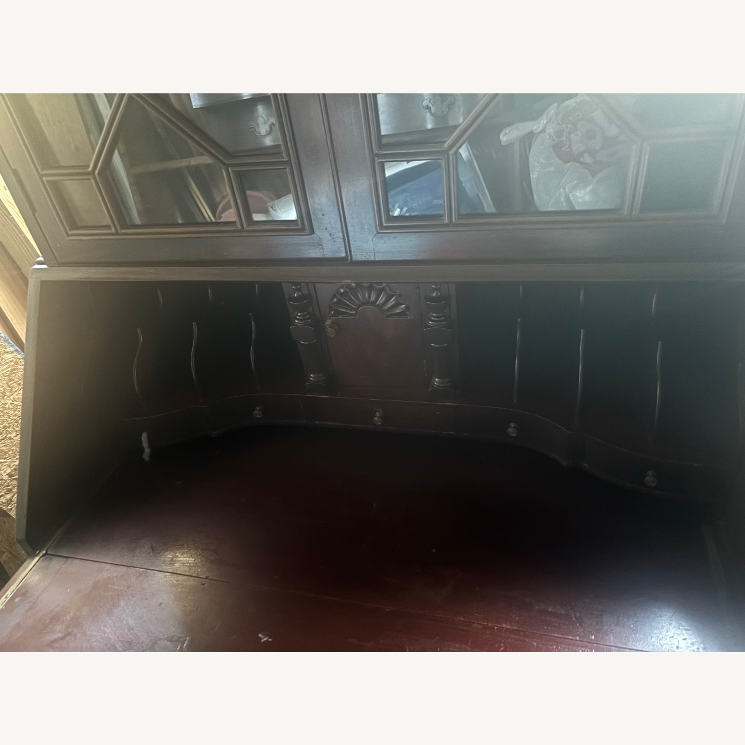 Vintage/Antique Hathaway’s Wood Desk - image-4
