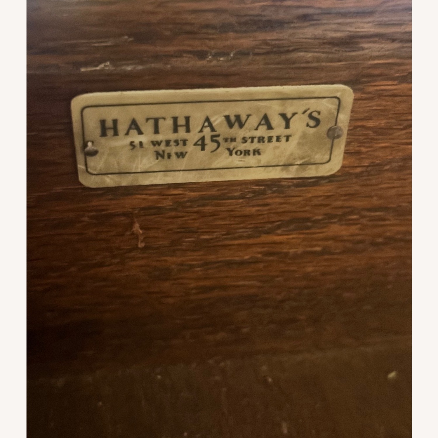 Vintage/Antique Hathaway’s Wood Desk - image-6