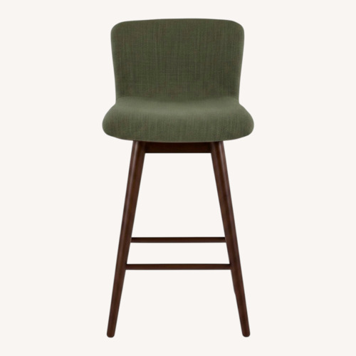 Used Article Sede Green Suede Stools for sale on AptDeco