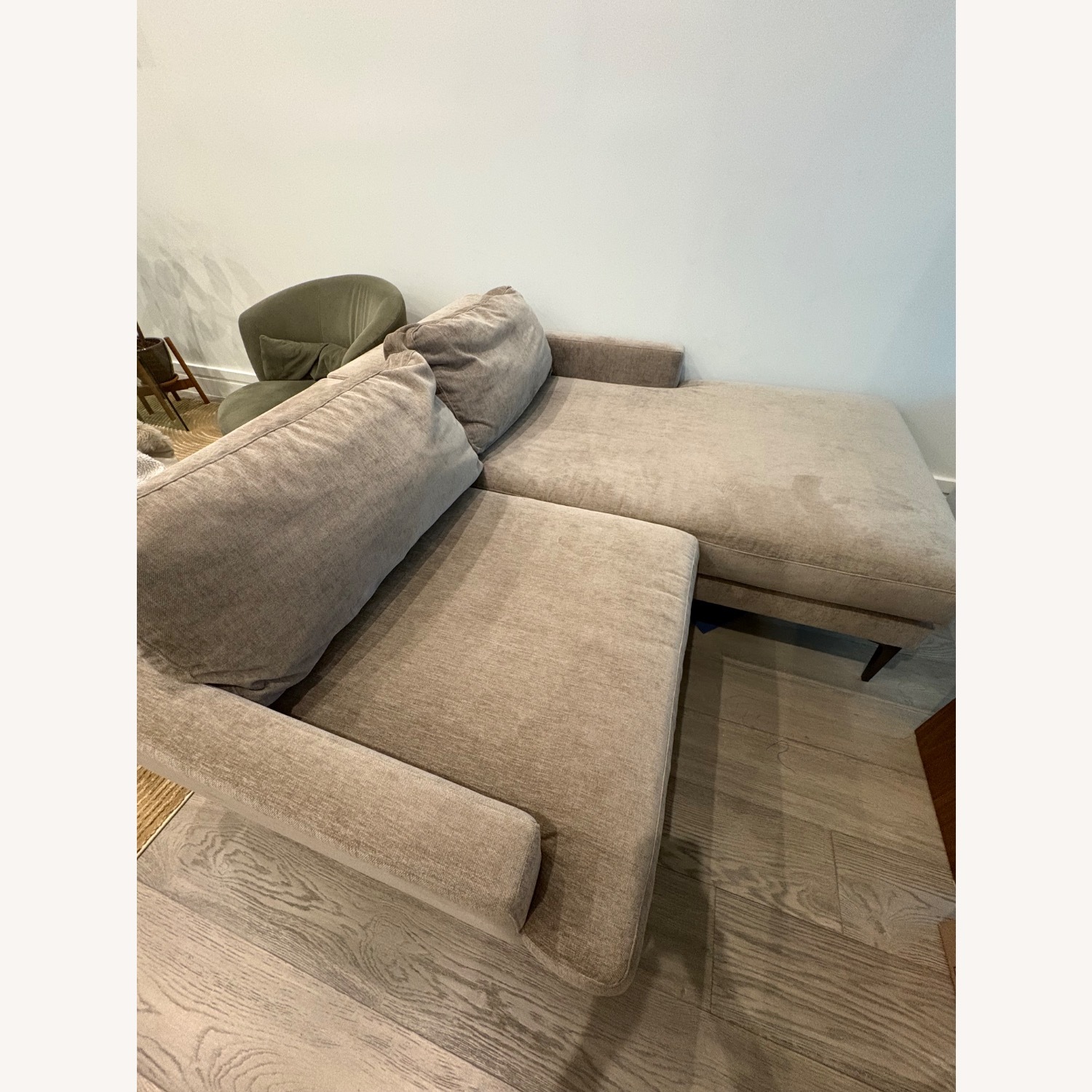 West Elm Andes Small 2-Piece Chaise Sectional - image-2