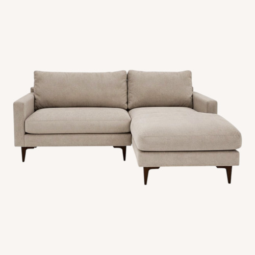 Used West Elm Andes Small 2-Piece Chaise Sectional for sale on AptDeco