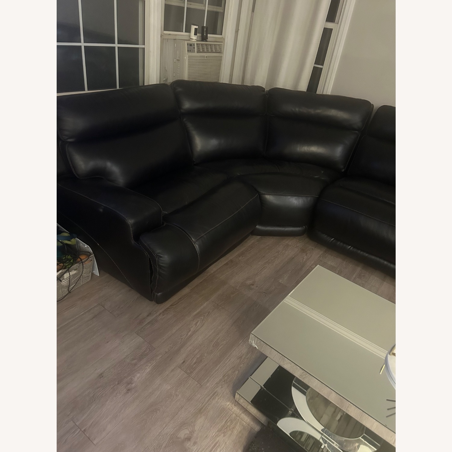 Raymour & Flanigan Black 3+ Piece Sectional - image-4