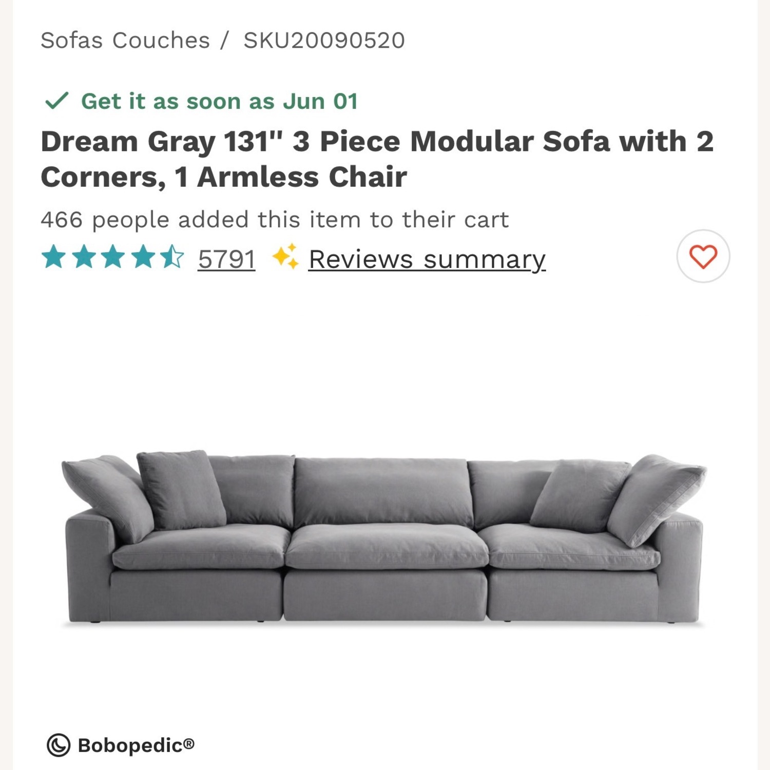 Bob's Discount Furniture Dream 3+ Piece Sectional - image-5