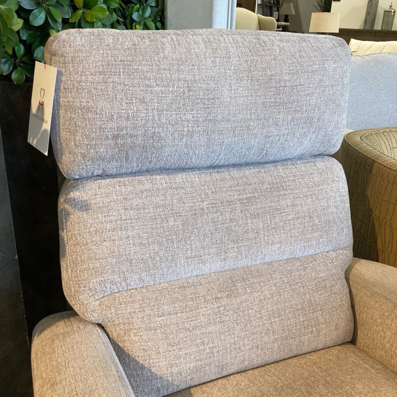 Fabric Power Recliner Dove Gray - image-3