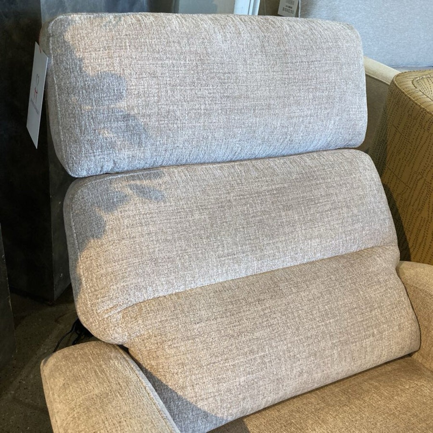 Fabric Power Recliner Dove Gray - image-8