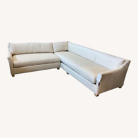 Contemporary Down Filled L-Shape Sectional