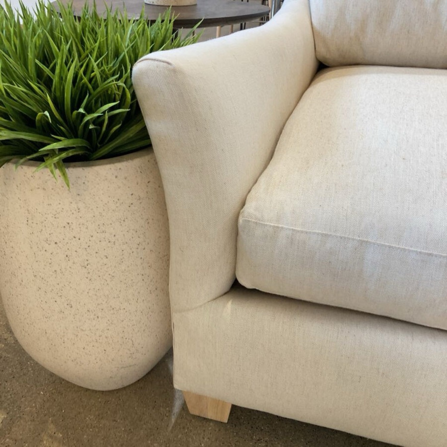Contemporary Down Filled L-Shape Sectional - image-7