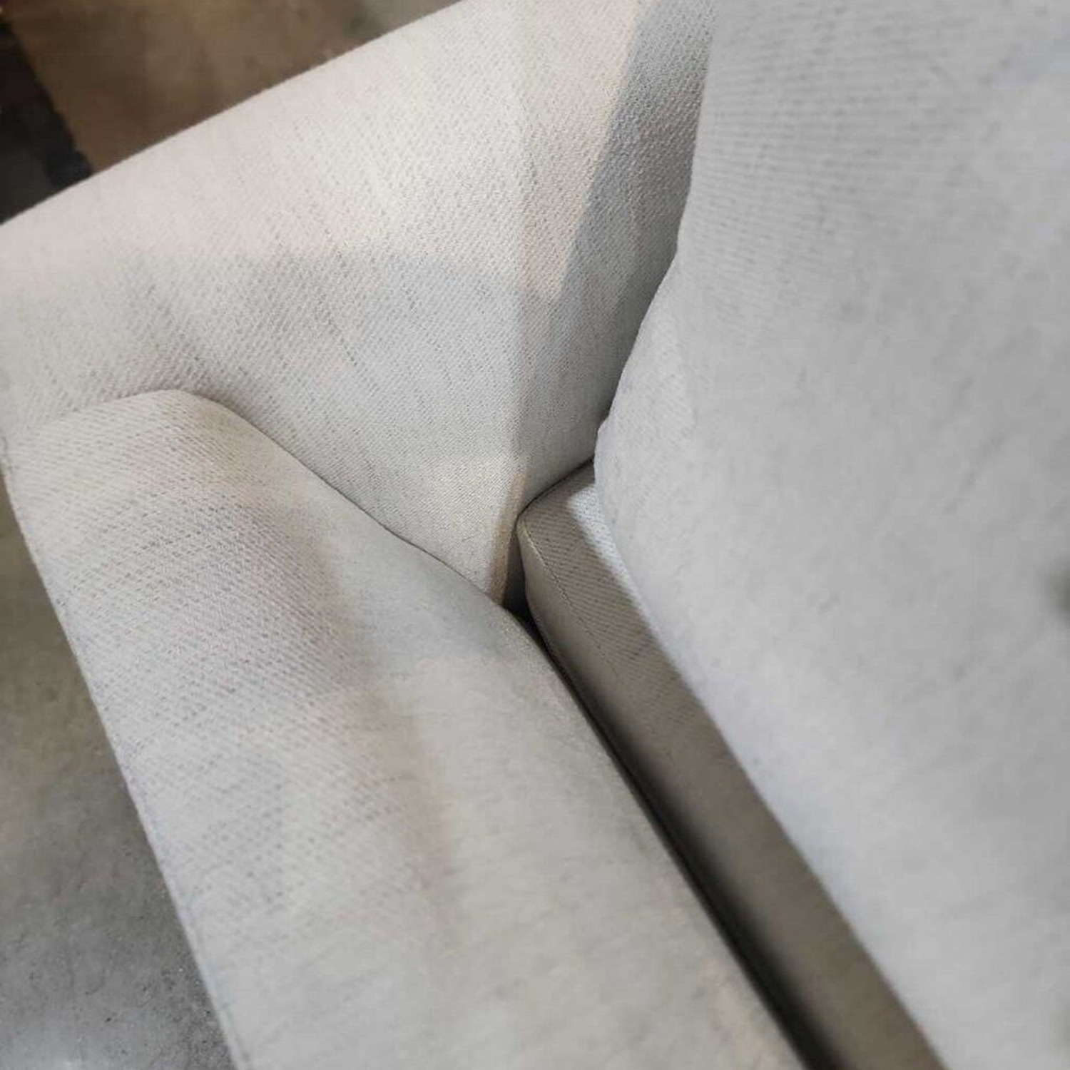 3pc L-Shape Fine Weave Sectional Off White - image-10