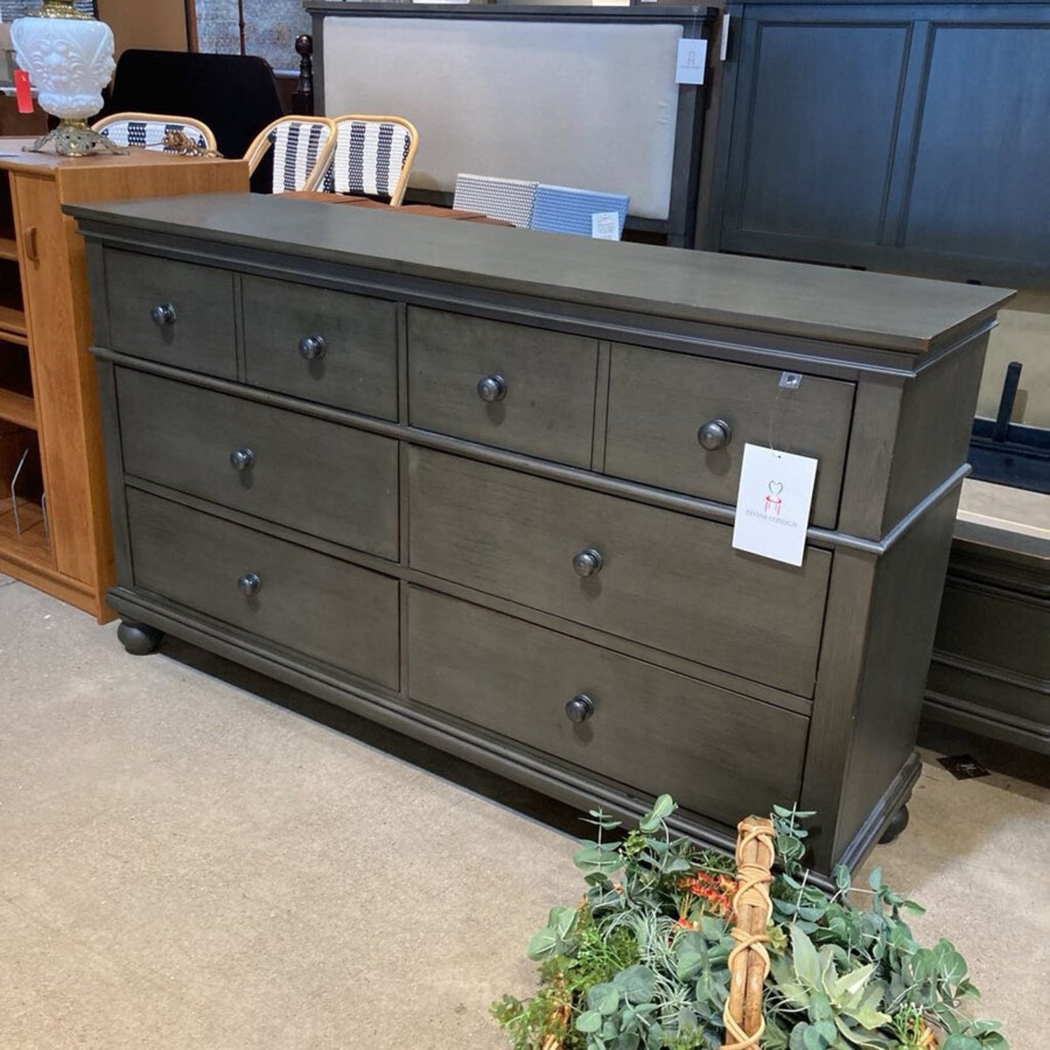 Walter E. Smithe Shaker Style 6-Drawer Dresser - image-2