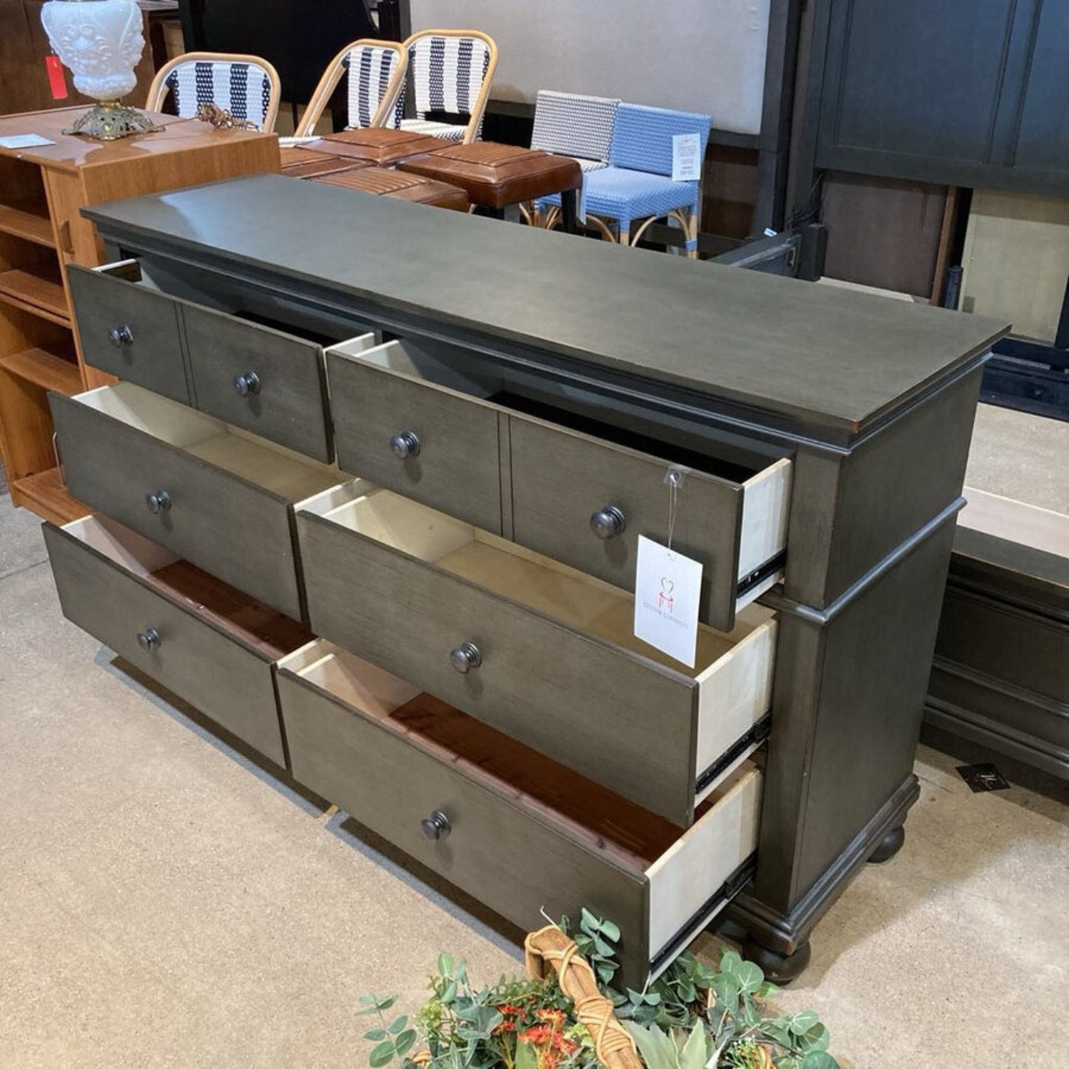 Walter E. Smithe Shaker Style 6-Drawer Dresser - image-6
