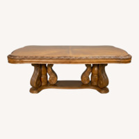 Natural Wood Dining Table