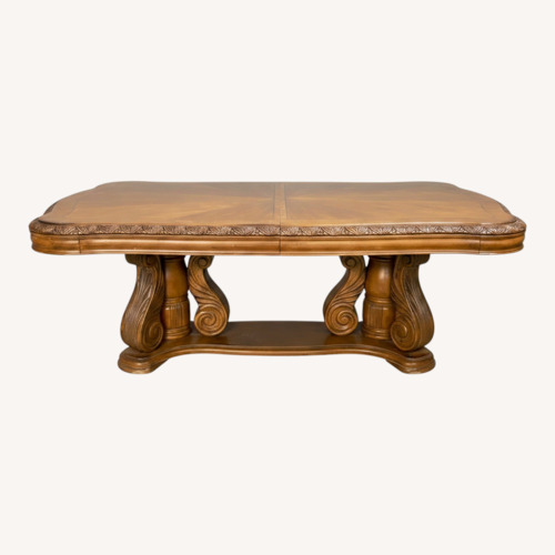 Used Natural Wood Dining Table for sale on AptDeco