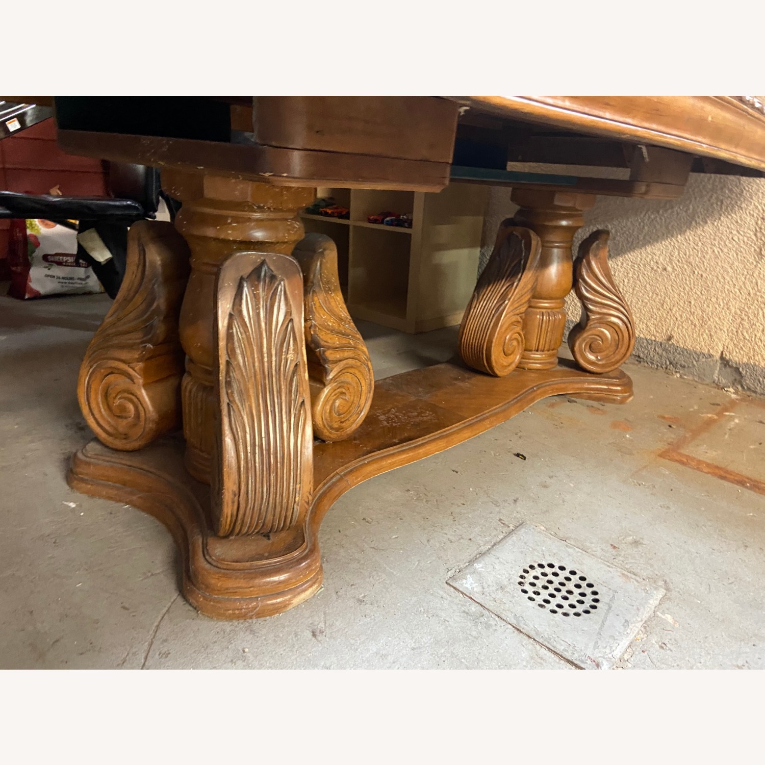 Natural Wood Dining Table - image-2