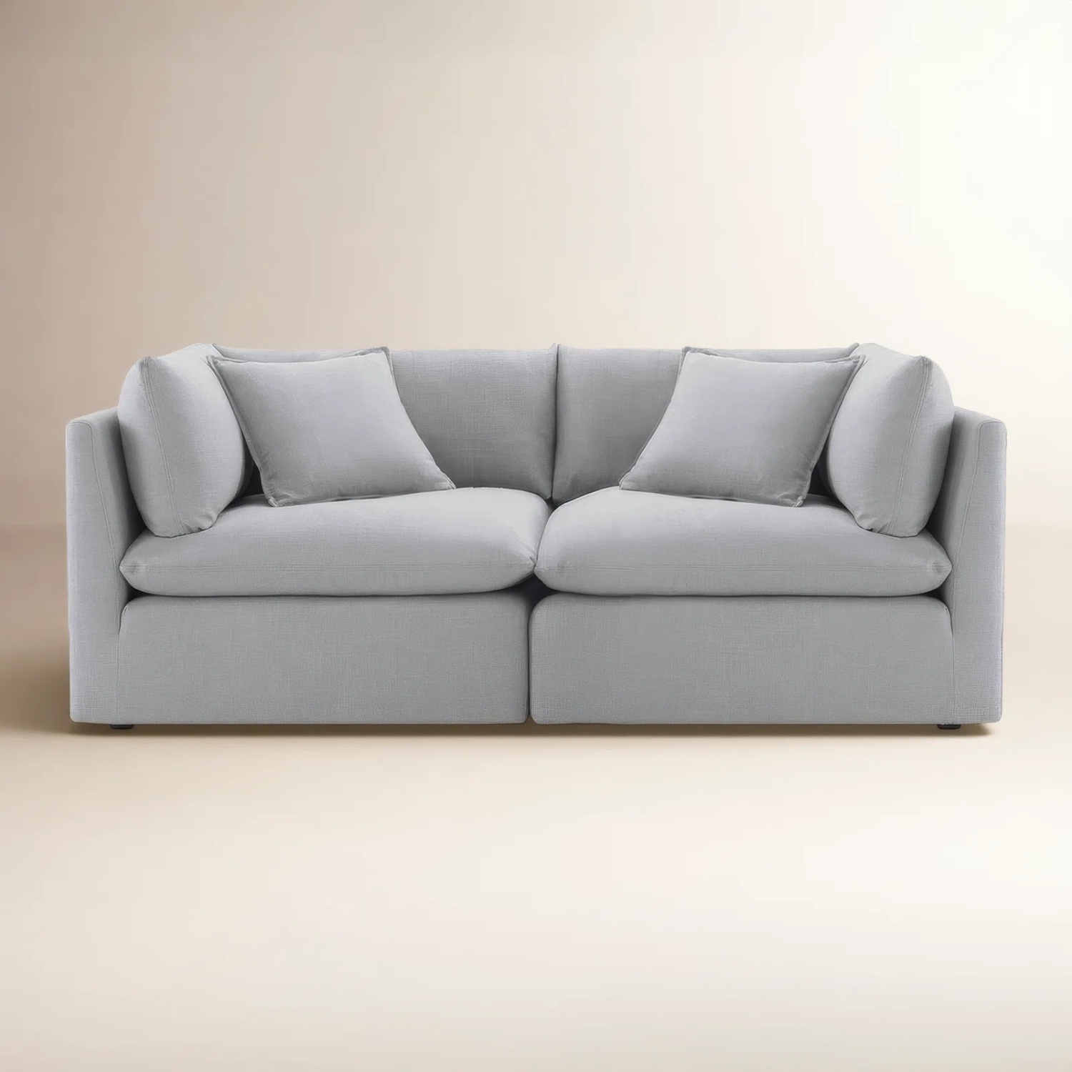 Joss & Main Gray Annabella Sofa - image-4