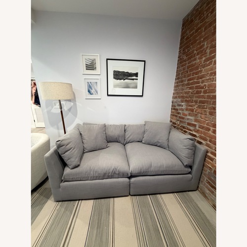 Used Joss & Main Gray Annabella Sofa for sale on AptDeco