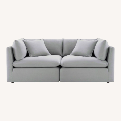 Used Joss & Main Gray Annabella Sofa for sale on AptDeco