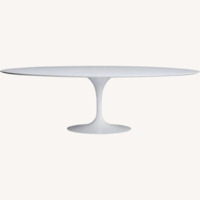 Knoll Saarinen White Dining Table