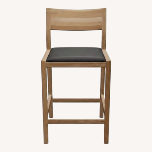 Used Giulia Light Brown Wood Stools for sale on AptDeco