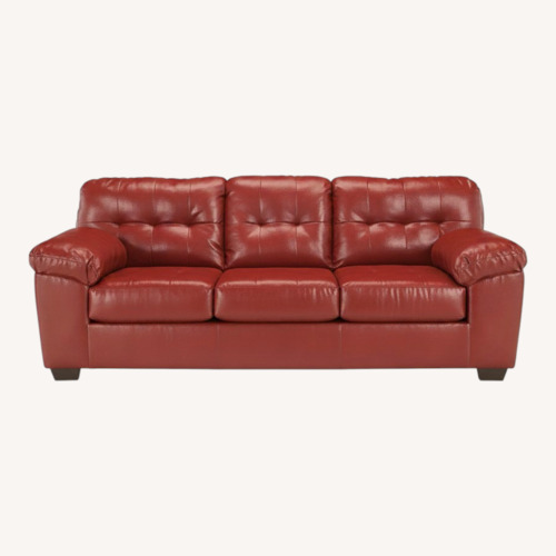 Used Ashley Furniture Alliston Red Sleeper Sofa for sale on AptDeco
