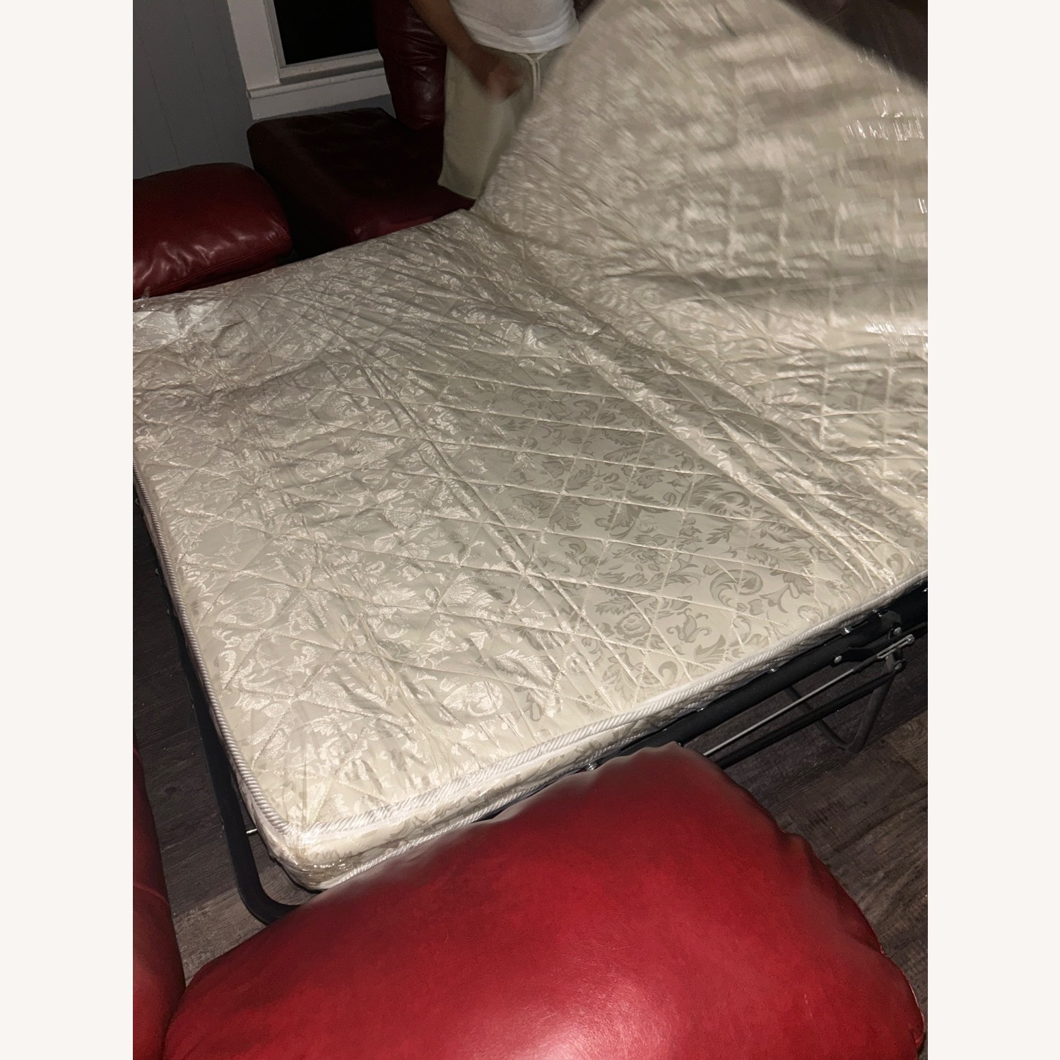 Ashley Furniture Alliston Red Sleeper Sofa - image-3