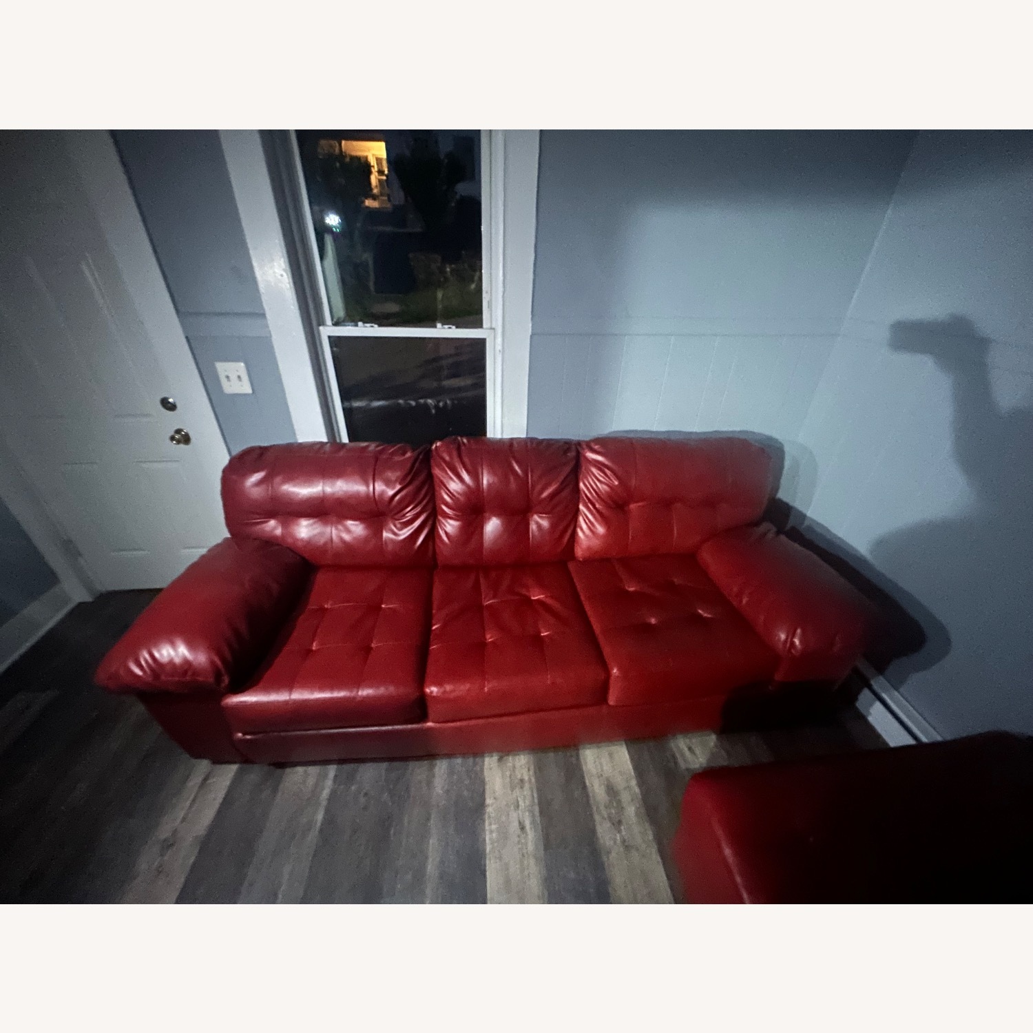 Ashley Furniture Alliston Red Sleeper Sofa - image-2