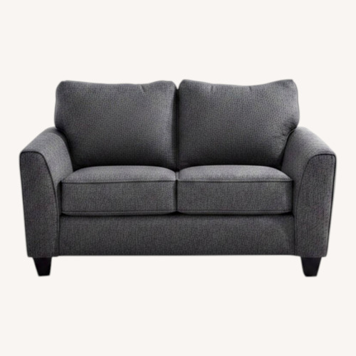 Used Dark Gray Fabric Loveseat for sale on AptDeco