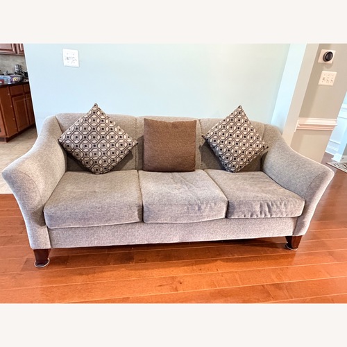 Used Raymour & Flanigan Natural Fabric 3+ Seater Sofa for sale on AptDeco