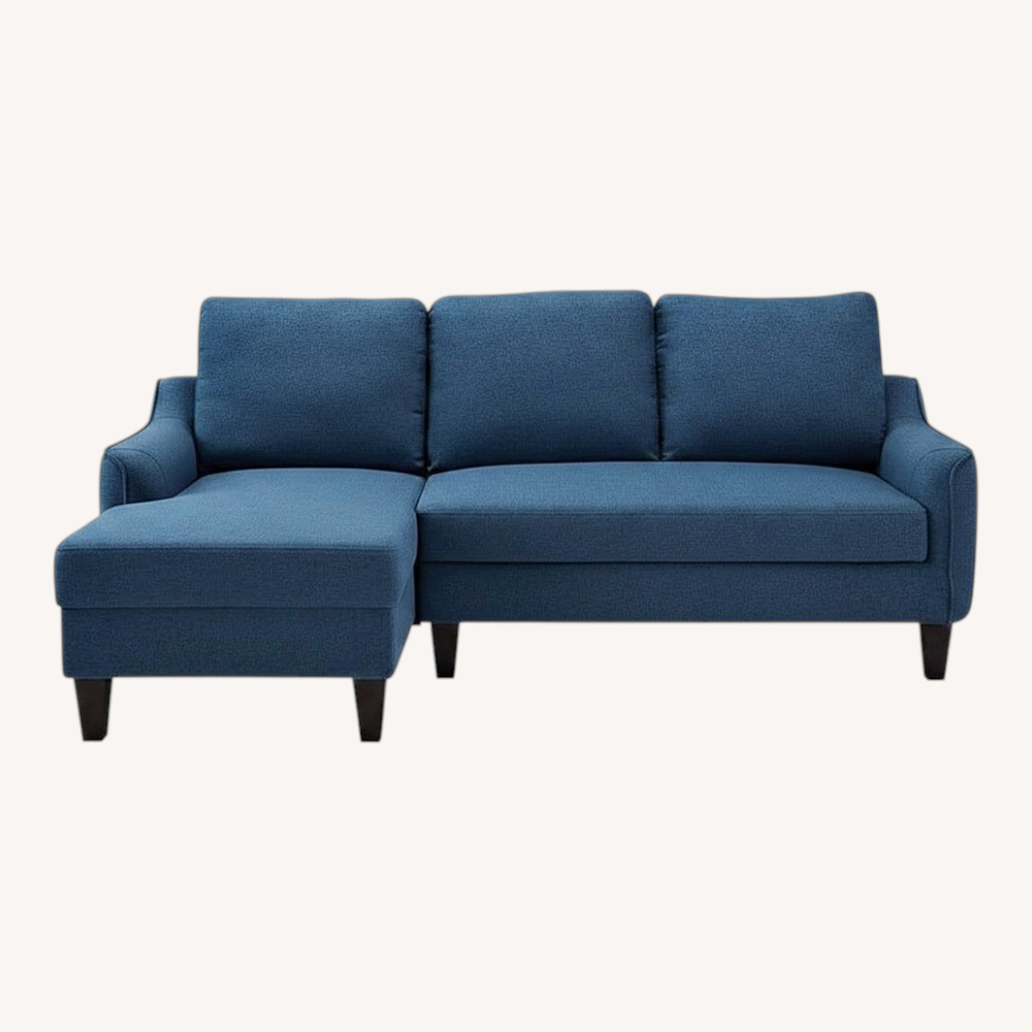 Ashley Furniture Jarreau Blue Fabric Sleeper Sofa Chaise - image-0