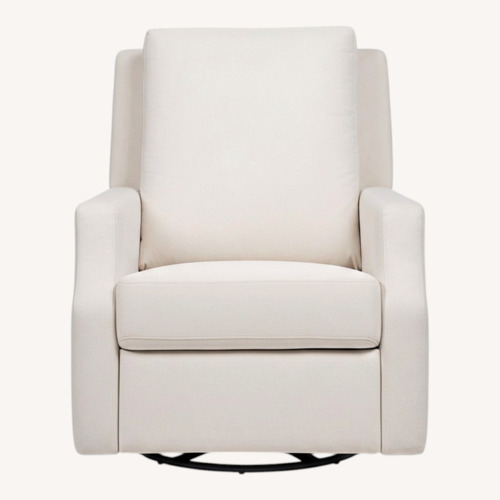 Used Million Dollar Baby Natural Fabric Nursing Chair for sale on AptDeco