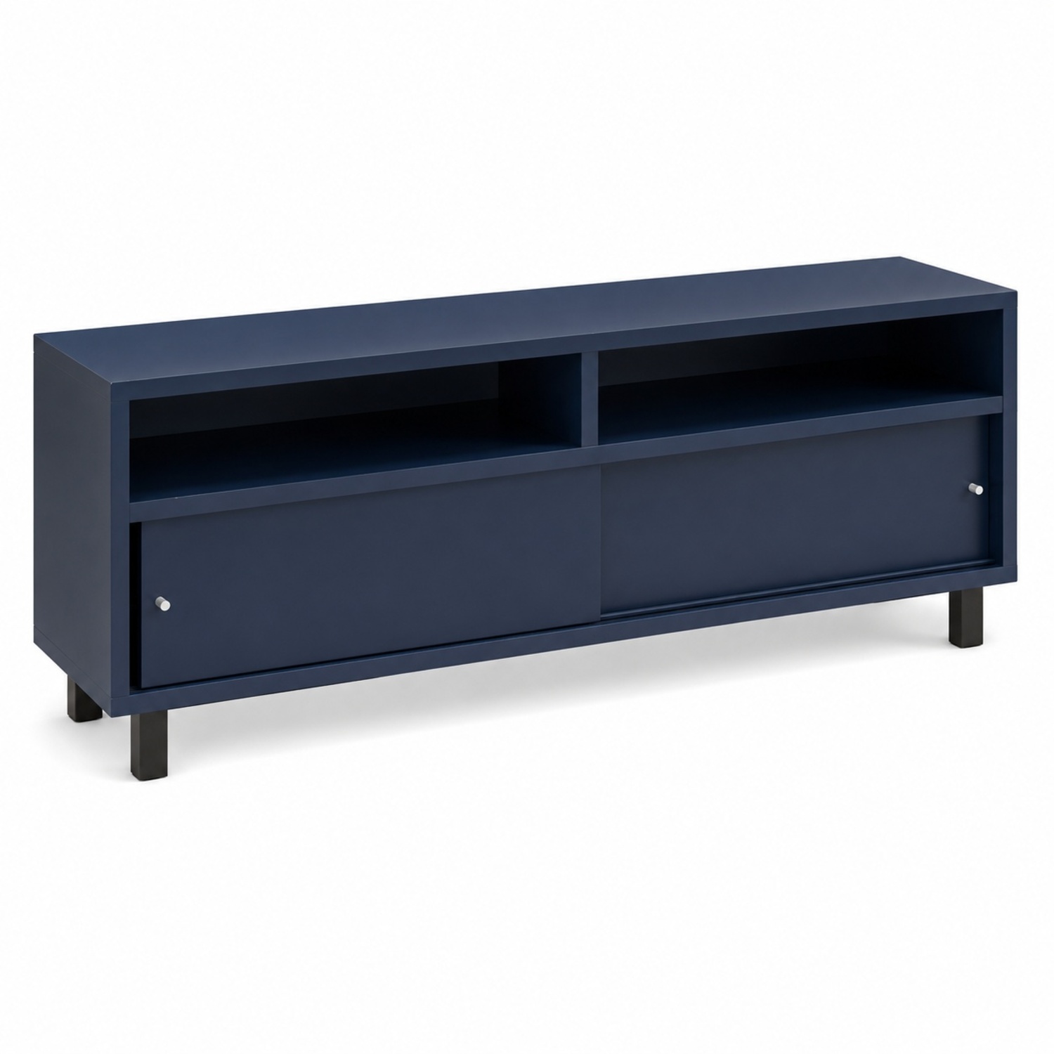 Room & Board Blue Media Cabinet - image-5