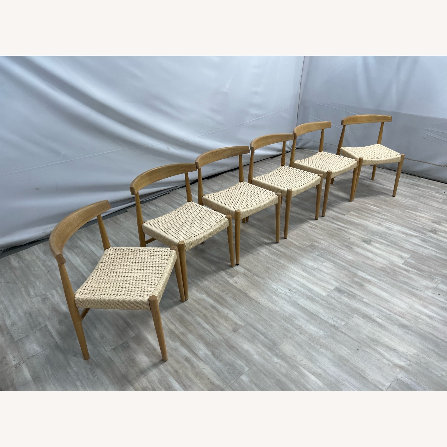 Castlery Austen Chair Set of 6 - White Wash - image-4