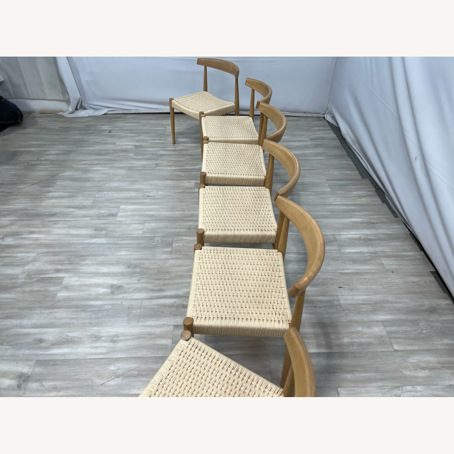 Castlery Austen Chair Set of 6 - White Wash - image-6