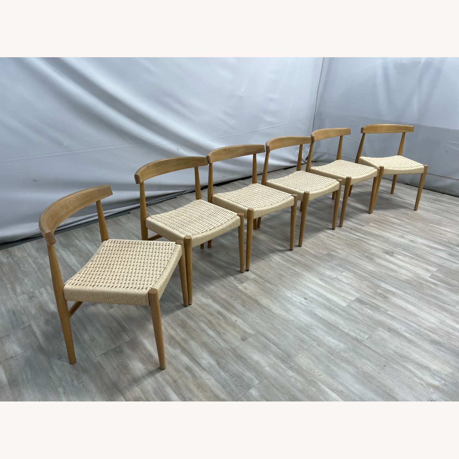 Castlery Austen Chair Set of 6 - White Wash - image-5