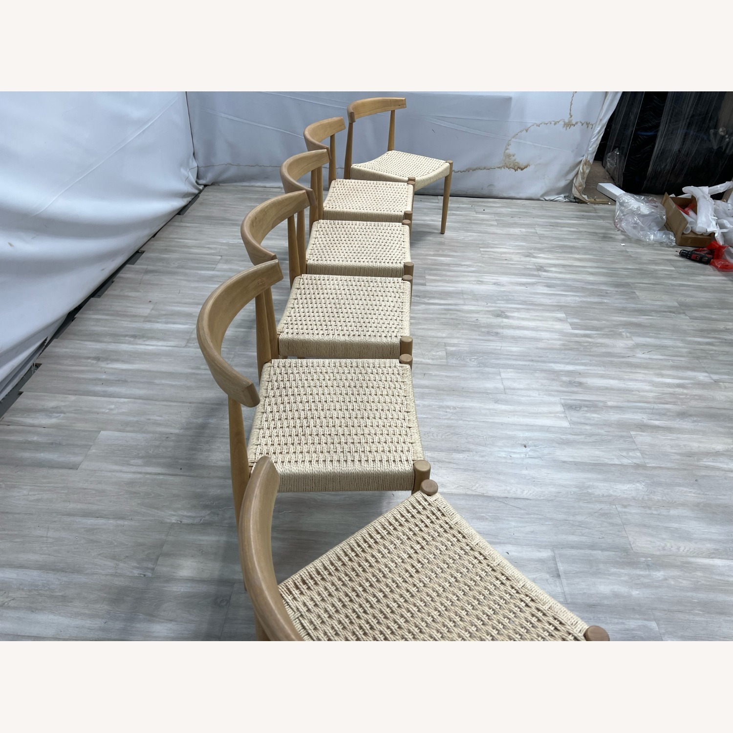 Castlery Austen Chair Set of 6 - White Wash - image-8