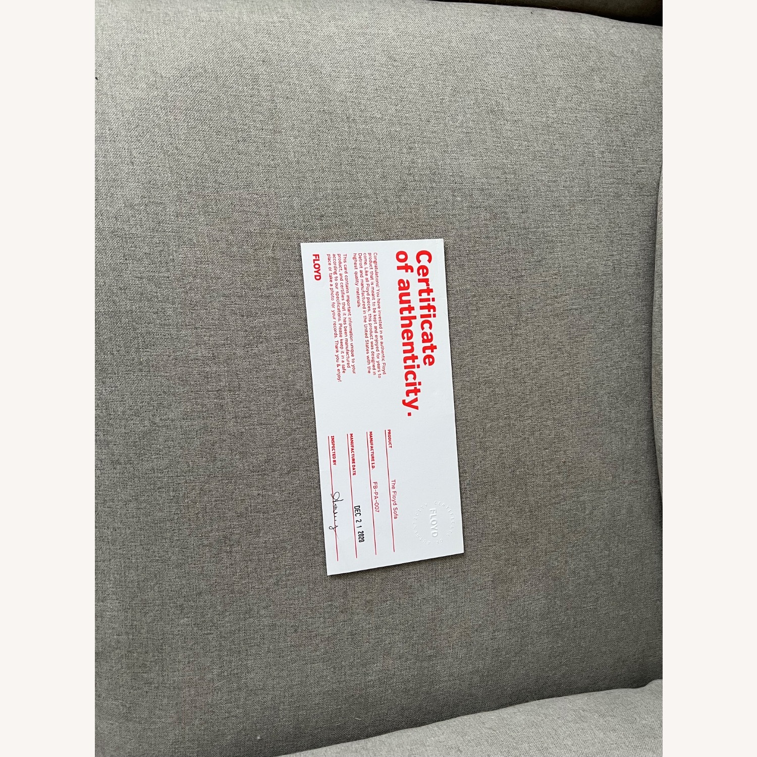 Floyd Sofa 1.0 - 2 Seat - image-7