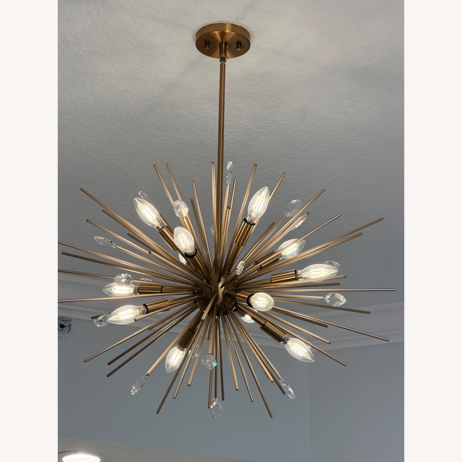 Gold Brass Ceiling Lamp - image-1