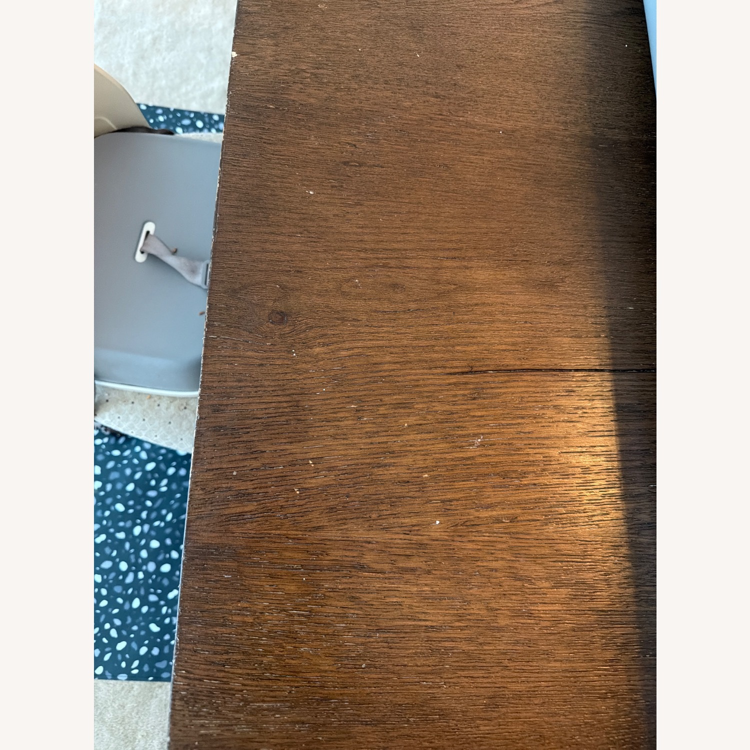 Restoration Hardware Oslo Dark Brown Dining Table - image-6