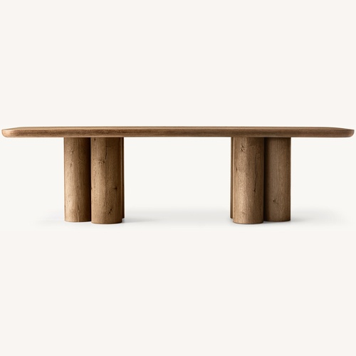 Used Restoration Hardware Oslo Dark Brown Dining Table for sale on AptDeco