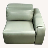 Wade Logan Thea Genuine Leather Reclining Chair