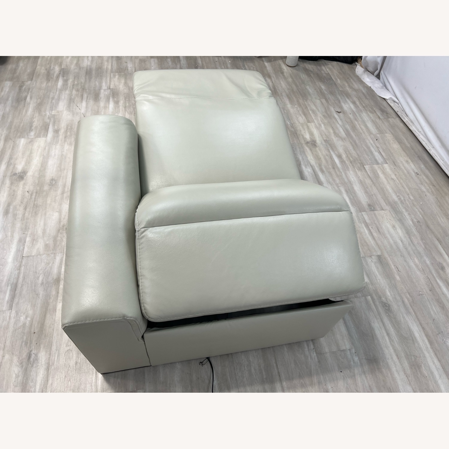Wade Logan Thea Genuine Leather Reclining Chair - image-11