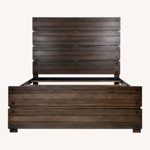 Used Bob’s Discount Furniture Sonoma Queen Bed for sale on AptDeco