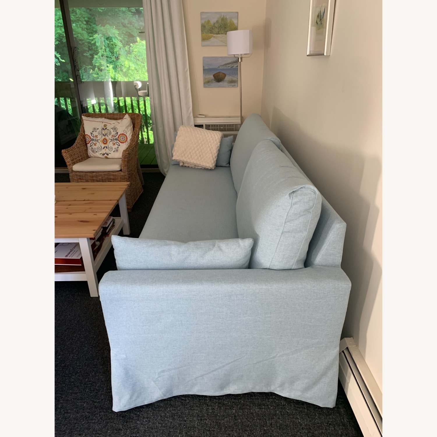 IKEA Hyltarp Blue 3+ Seater Sofa - image-3